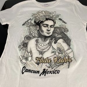 White Frida T Shirt